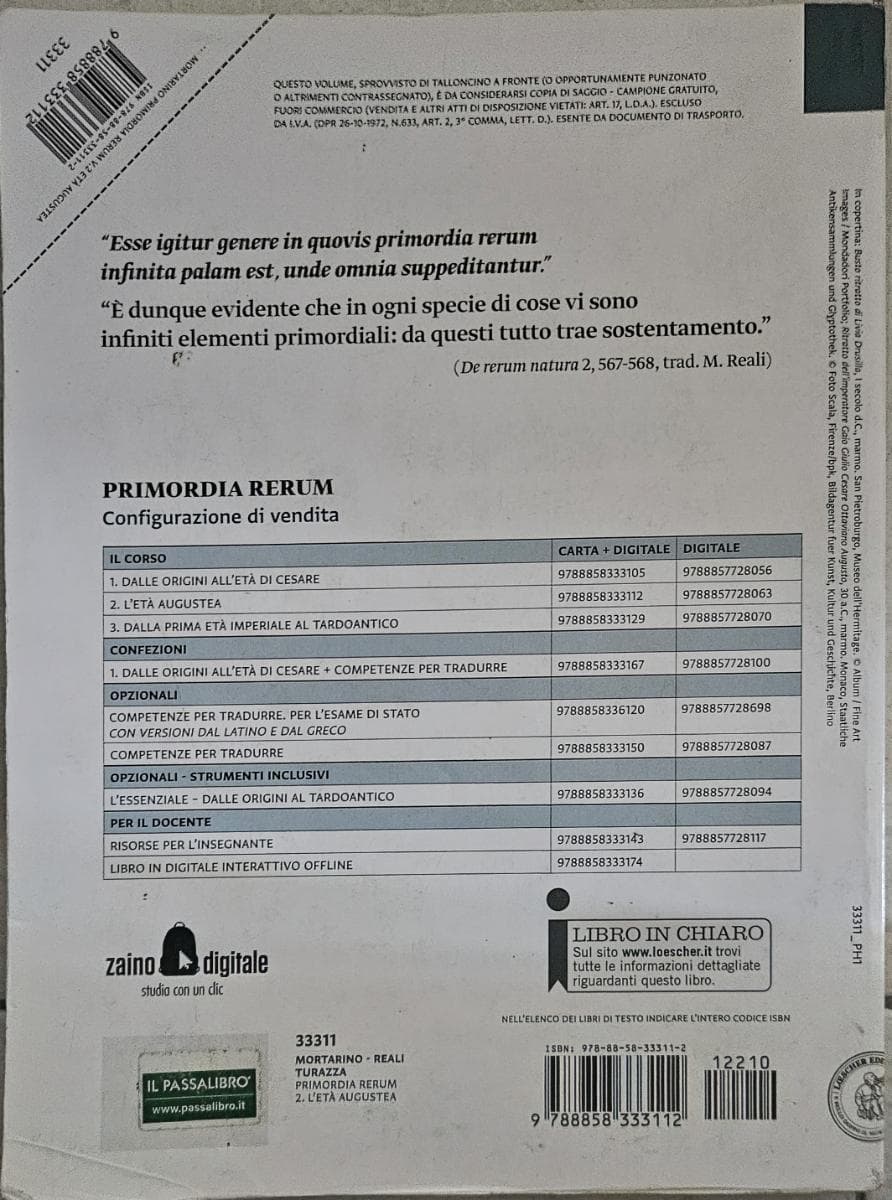 PRIMORDIA RERUM V.2 ETA' AUGUSTEA - foto 2