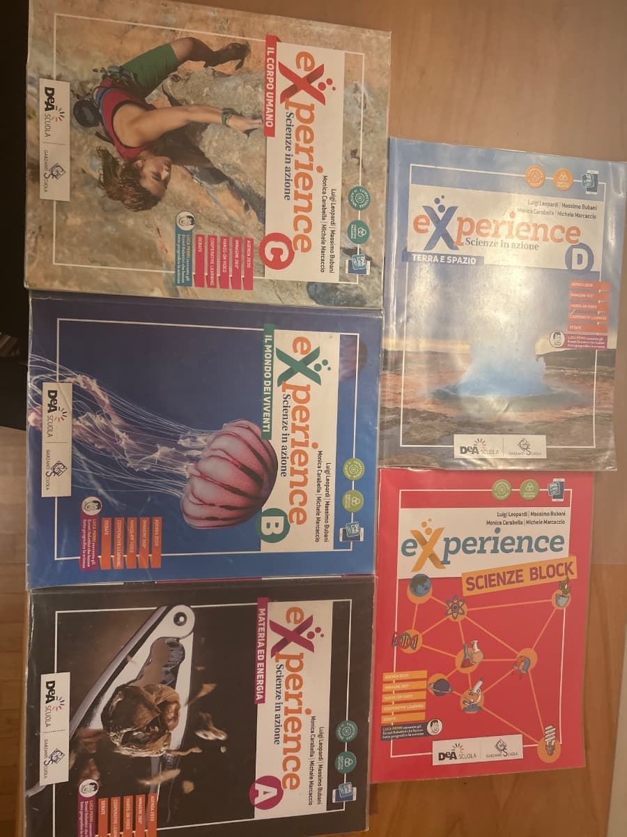 EXPERIENCE VOLUME A+B+C+D + SCIENZE BLOCK + - foto 1