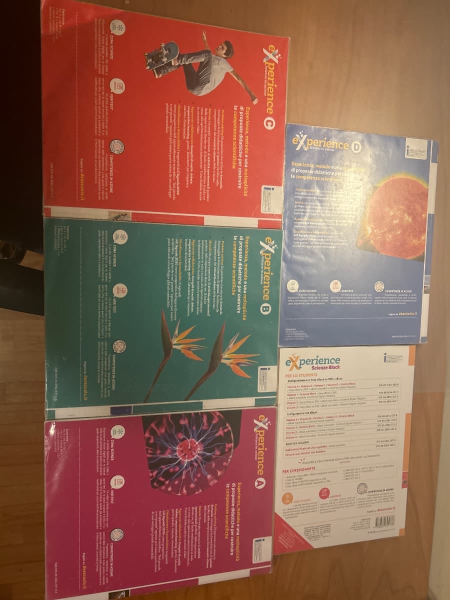 EXPERIENCE VOLUME A+B+C+D + SCIENZE BLOCK + - foto 2