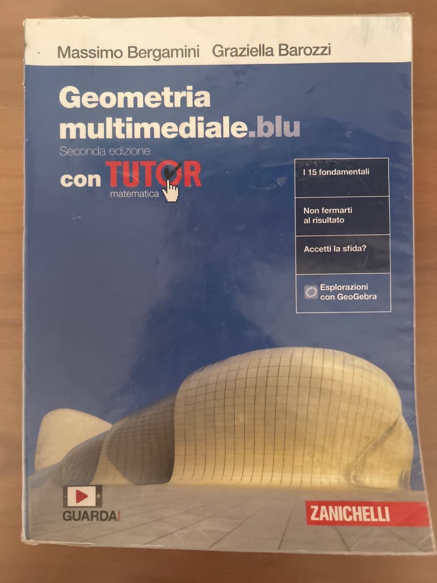 MATEMATICA MULTIMEDIALE.BLU - VOLUME GEOMETRIA CON TUTOR (LDM) - foto 1