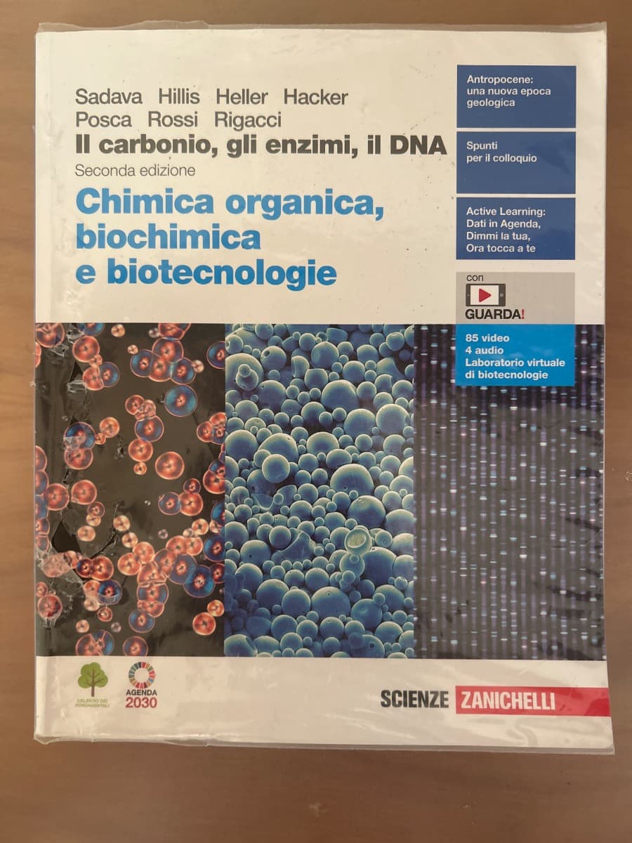 CARBONIO, GLI ENZIMI, IL DNA 2ED. (IL). ORGANICA, BIOCHIM. BIOTECN. (LDM) - foto 1