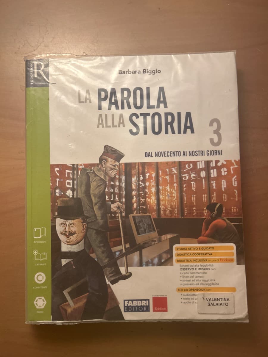 PAROLA ALLA STORIA (LA) CLASSE 3 - LIBRO MISTO CON OPENBOOK - foto 1