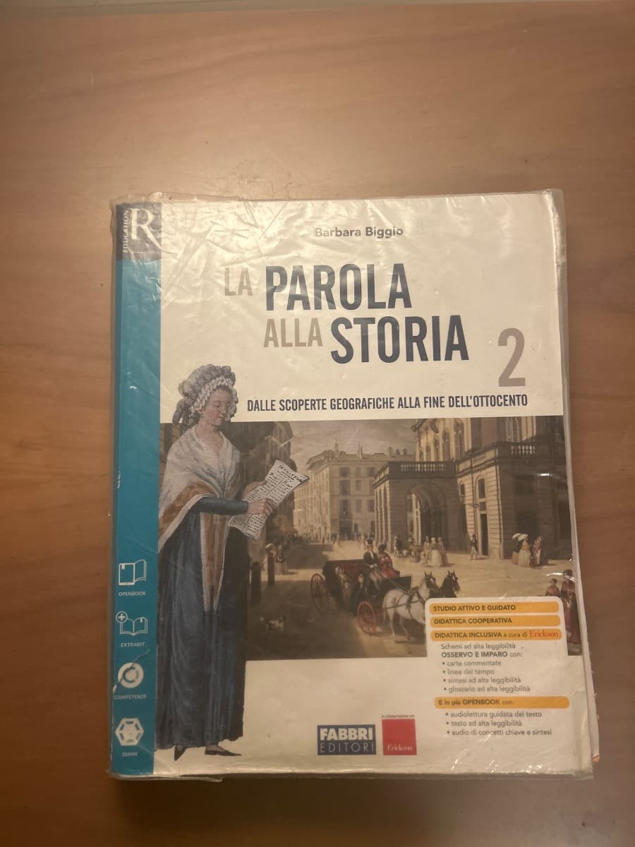 PAROLA ALLA STORIA (LA) CLASSE 2 - LIBRO MISTO CON OPENBOOK - foto 1