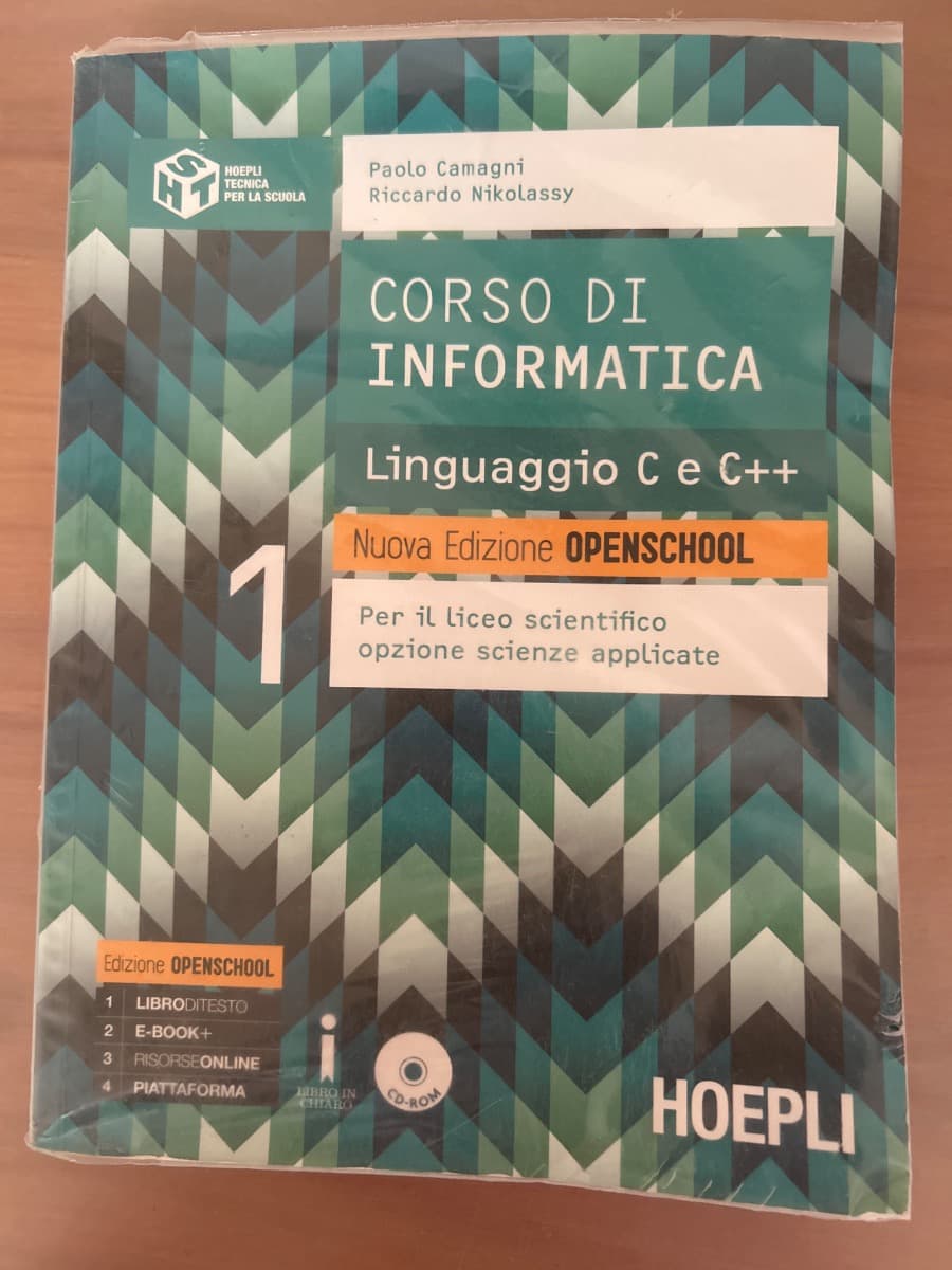 CORSO DI INFORMATICA LINGUAGGIO C E C++. NUOVA EDIZIONE OPENSCHOOL - foto 1