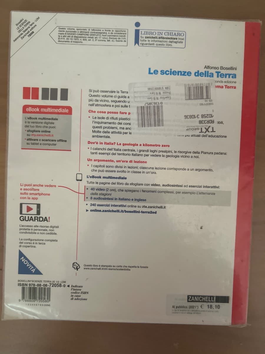 SCIENZE DELLA TERRA 2ED. (LE) - VOL. PRIMO BIENNIO (LDM) - foto 2