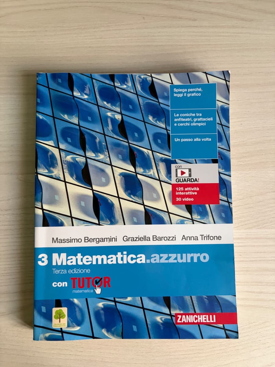 MATEMATICA.AZZURRO 3ED. - VOL. 3 CON TUTOR (LDM) - foto 1