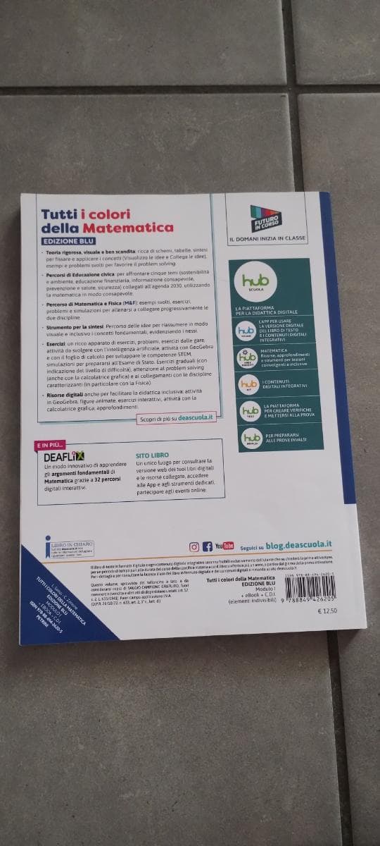TUTTI I COLORI DELLA MATEMATICA-ED.BLU-SECONDO BIENNIO E QUINTO ANNO E MODULI - foto 2