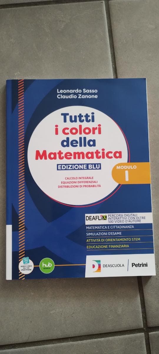 TUTTI I COLORI DELLA MATEMATICA-ED.BLU-SECONDO BIENNIO E QUINTO ANNO E MODULI - foto 1