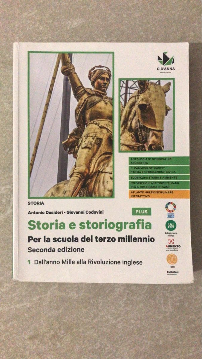 STORIA E STORIOGRAFIA 2ED. PLUS VOL. 1 - foto 1