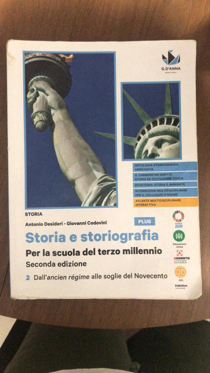 STORIA E STORIOGRAFIA 2ED. PLUS VOL. 2 - foto 1