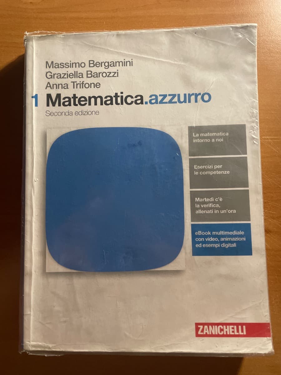 MATEMATICA.AZZURRO 2ED. - VOLUME 1 (LDM) - foto 1
