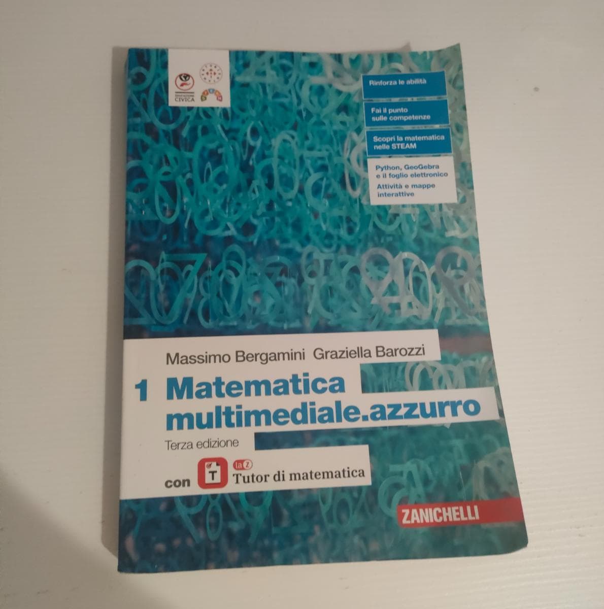 MATEMATICA MULTIMEDIALE.AZZURRO 3ED. - VOLUME 1 CON LAZ TUTOR (LDM) - foto 1