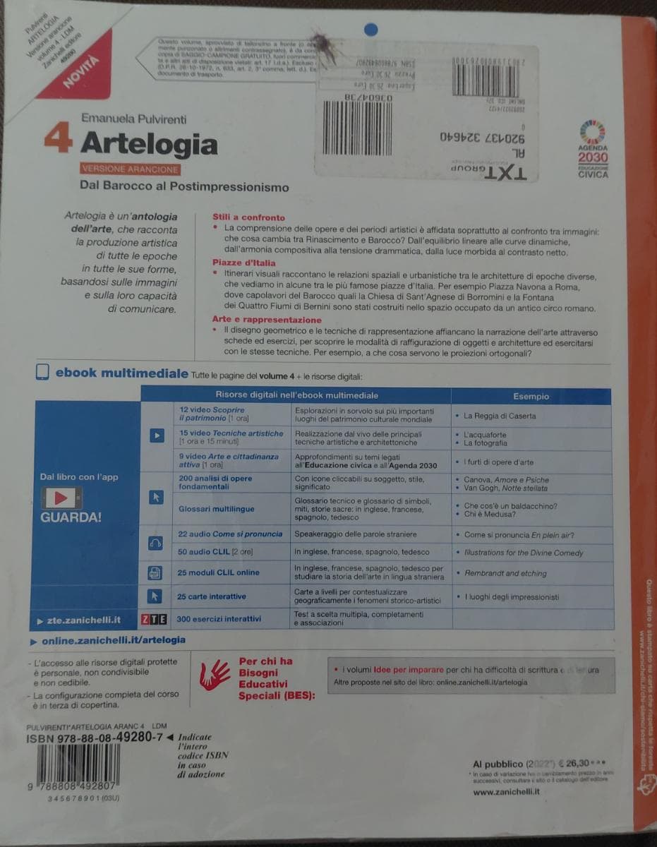 ARTELOGIA - VERSIONE ARANCIONE - VOLUME 4 (LDM) - foto 2