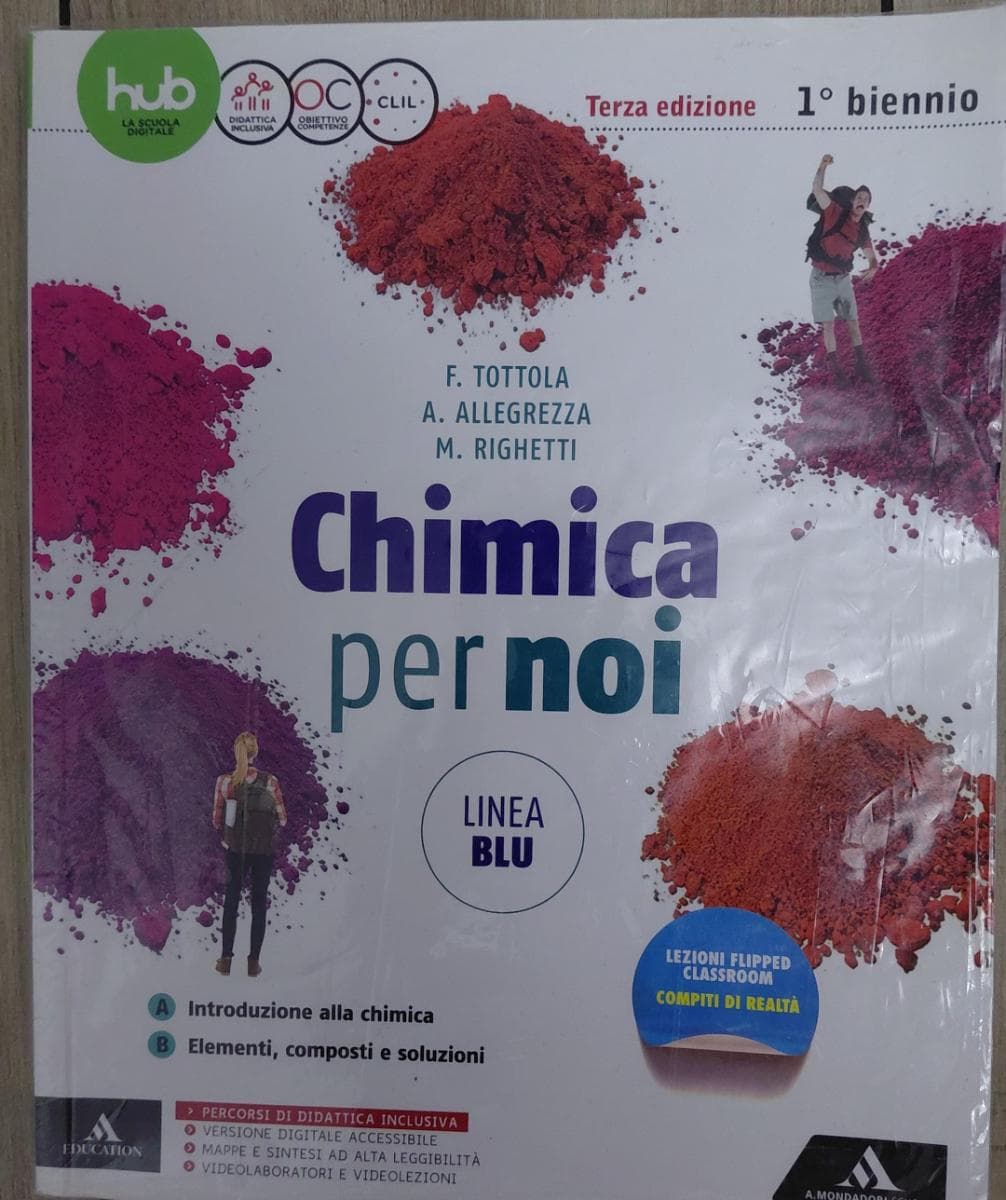 CHIMICA PER NOI LINEA BLU - 3° EDIZIONE - foto 1