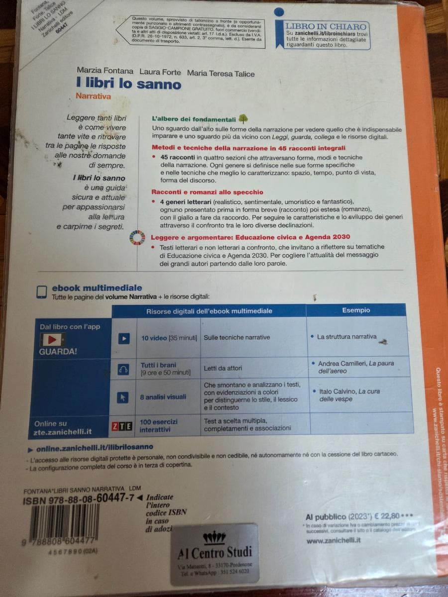 LIBRI LO SANNO (I) - NARRATIVA (LDM) - foto 2