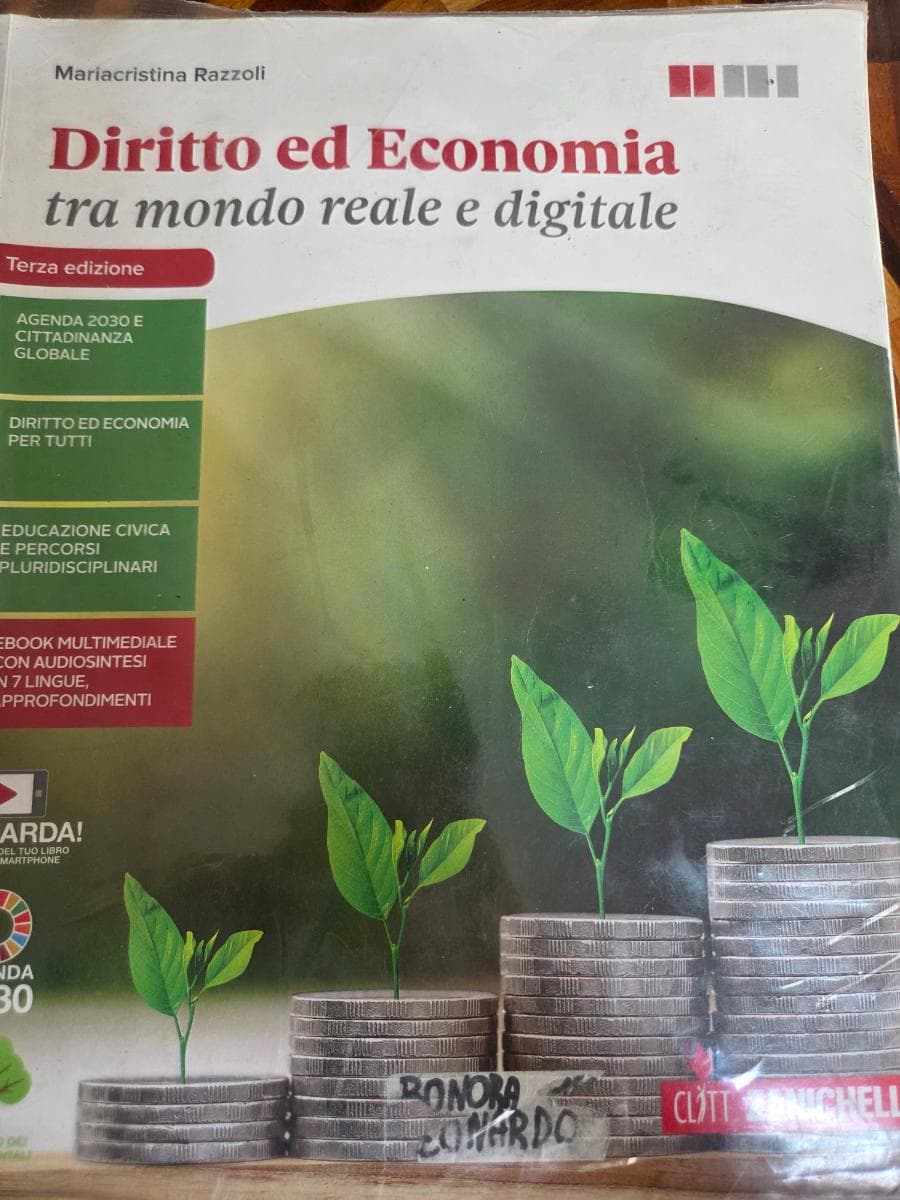 DIRITTO ED ECONOMIA 3ED. - VOL. U (LDM) - foto 1