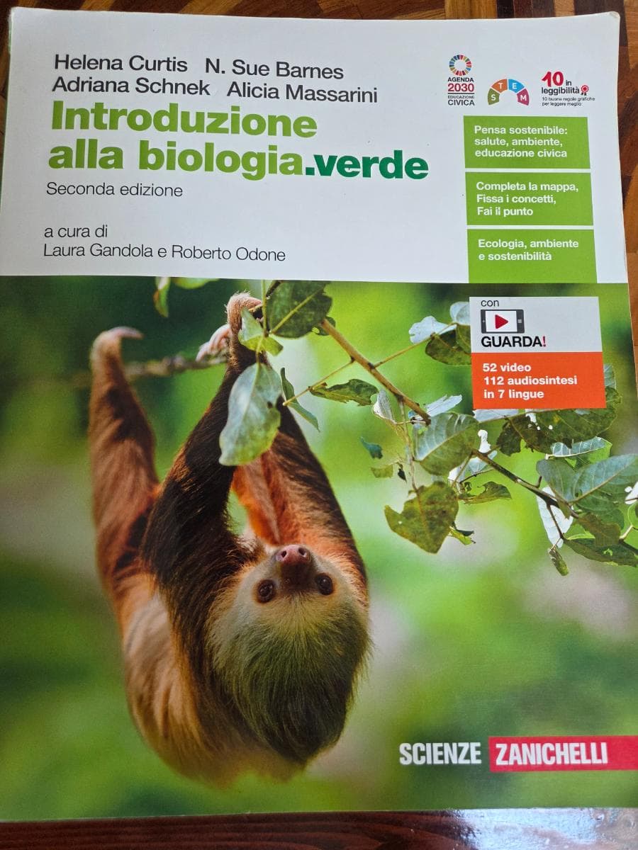 INTRODUZIONE ALLA BIOLOGIA. VERDE 2ED - VOLUME U (LDM) - foto 1