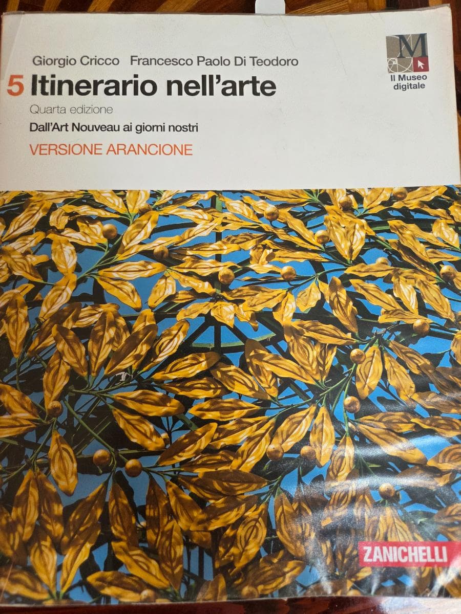 ITINERARIO NELL'ARTE 4A EDIZIONE VERSIONE ARANCIONE - VOL. 5 CON MUSEO (LDM) - foto 1