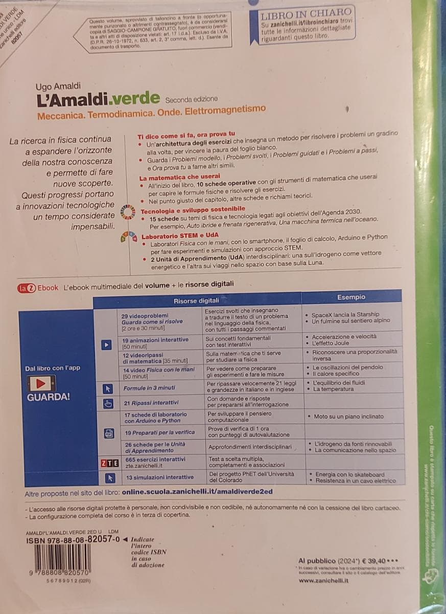 AMALDI.VERDE (L') 2ED. - VOLUME UNICO (LDM) - foto 2