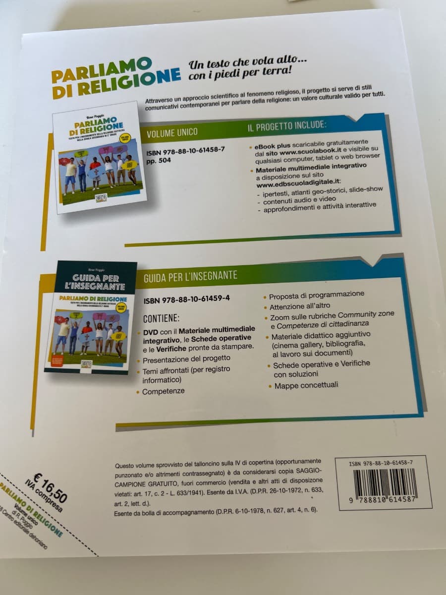 PARLIAMO DI RELIGIONE VOL. UNICO - foto 2