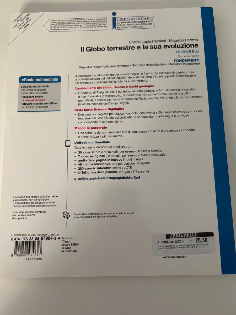GLOBO TERRESTRE E LA SUA EVOLUZIONE (IL) - ED. BLU 2ED. - FONDAMENTI (LDM) - foto 2