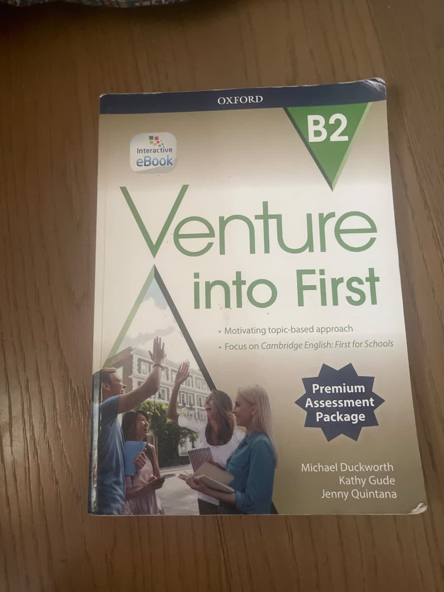 VENTURE INTO FIRST B2 - foto 1