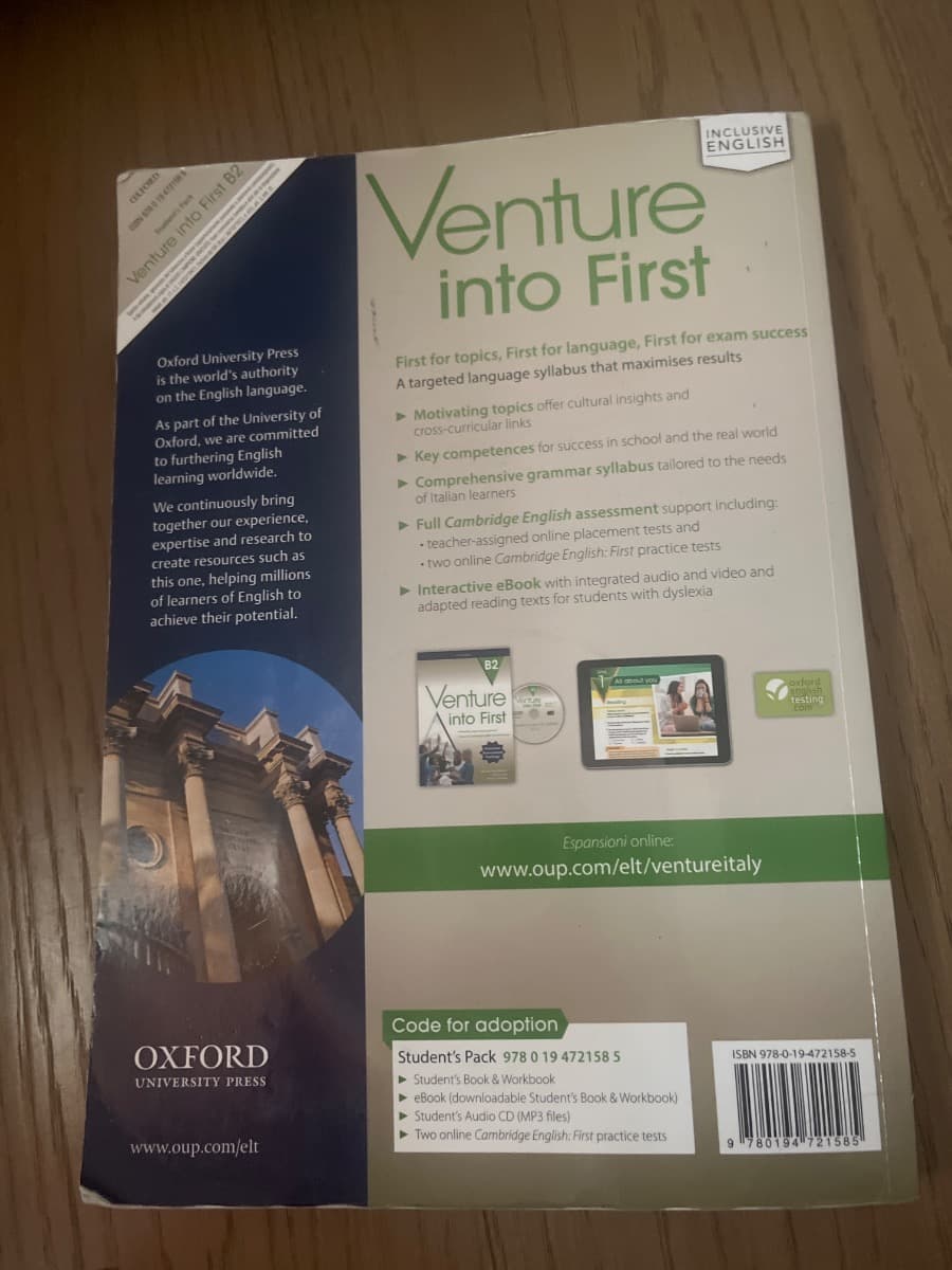 VENTURE INTO FIRST B2 - foto 2