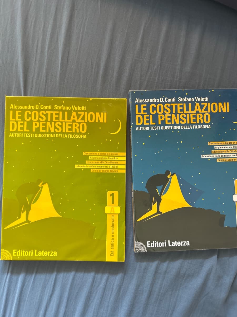 COSTELLAZIONI DEL PENSIERO (LE) - ETÀ ANTICA E MEDIEVALE - foto 1