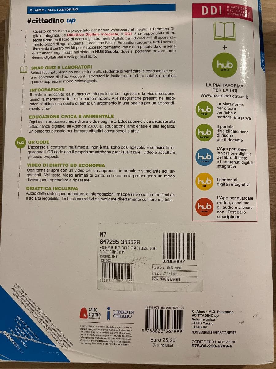 #CITTADINO UP - LIBRO MISTO CON LIBRO DIGITALE - foto 2