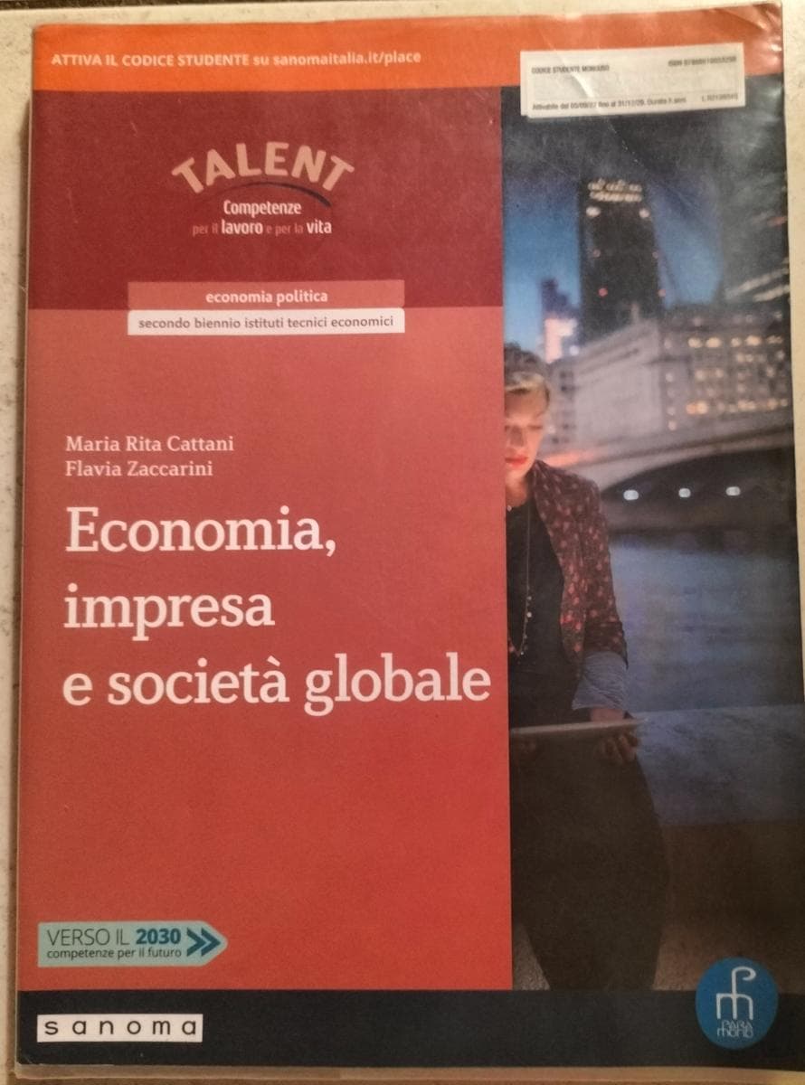 ECONOMIA, IMPRESA E SOCIETà GLOBALE - foto 1