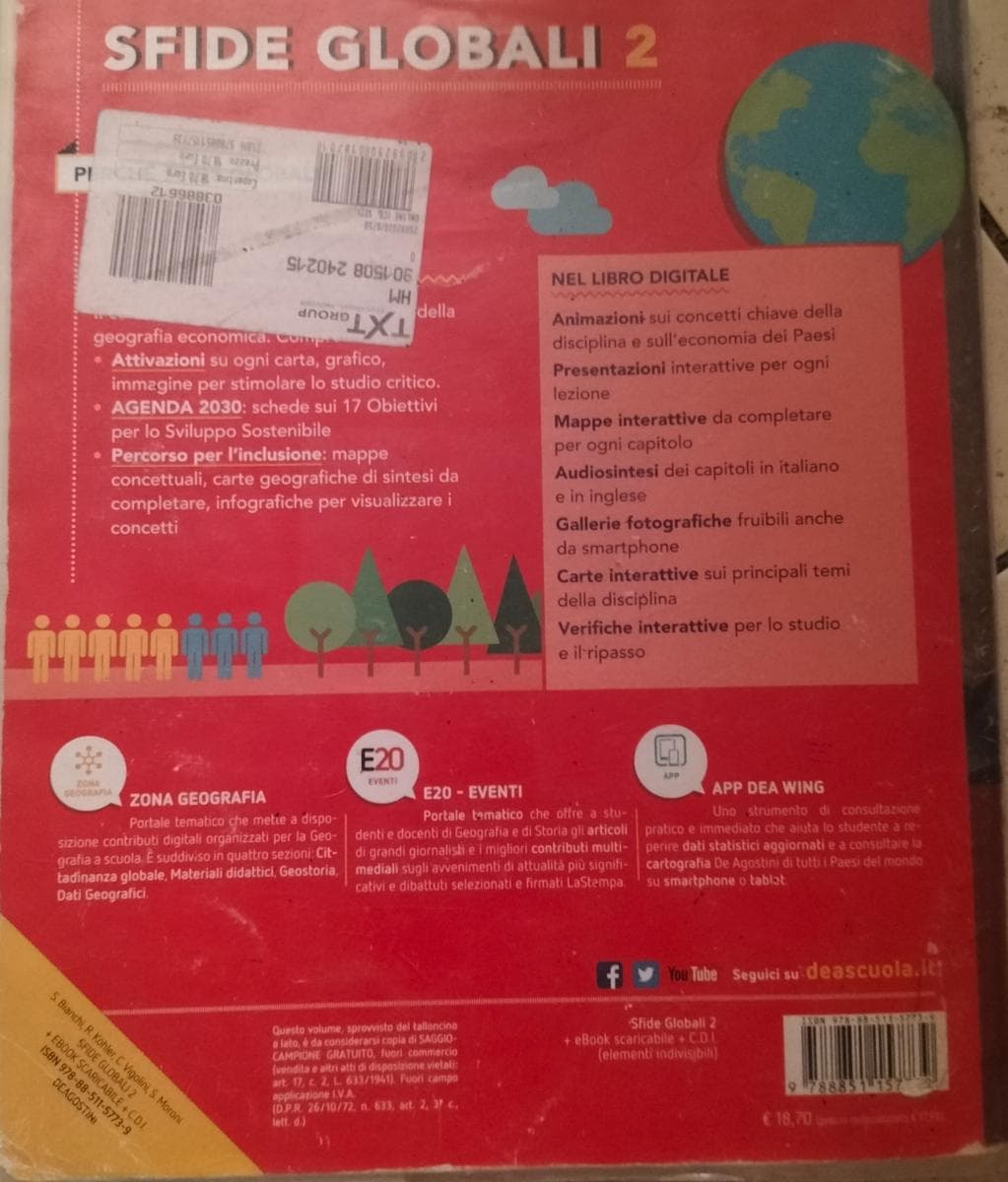 SFIDE GLOBALI VOLUME 2 PAESI EXTRA-EUROPEI + EBOOK - foto 2