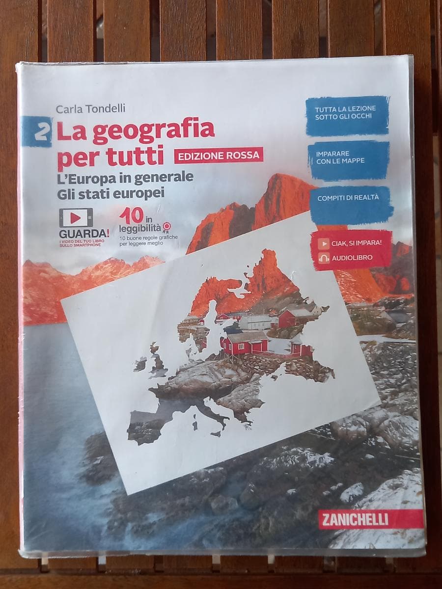 GEOGRAFIA PER TUTTI (LA) - EDIZIONE ROSSA - VOLUME 2 (LDM) - foto 1