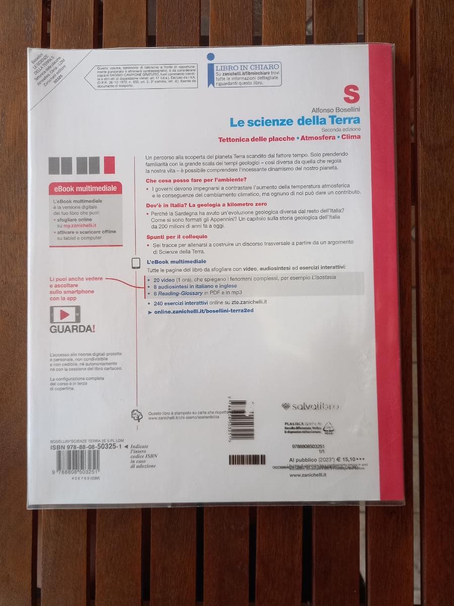 SCIENZE DELLA TERRA 2ED. (LE) - VOL. QUINTO ANNO S (LDM) - foto 2