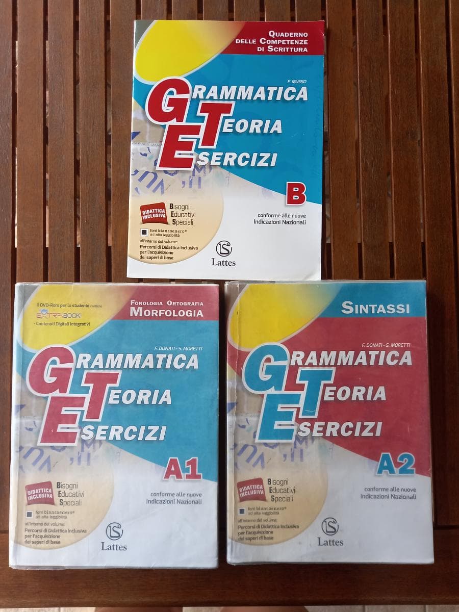 GRAMMATICA TEORIA ESERCIZI VOL.A1 (CON CD E PROVE INGR.)+A2+B - foto 1