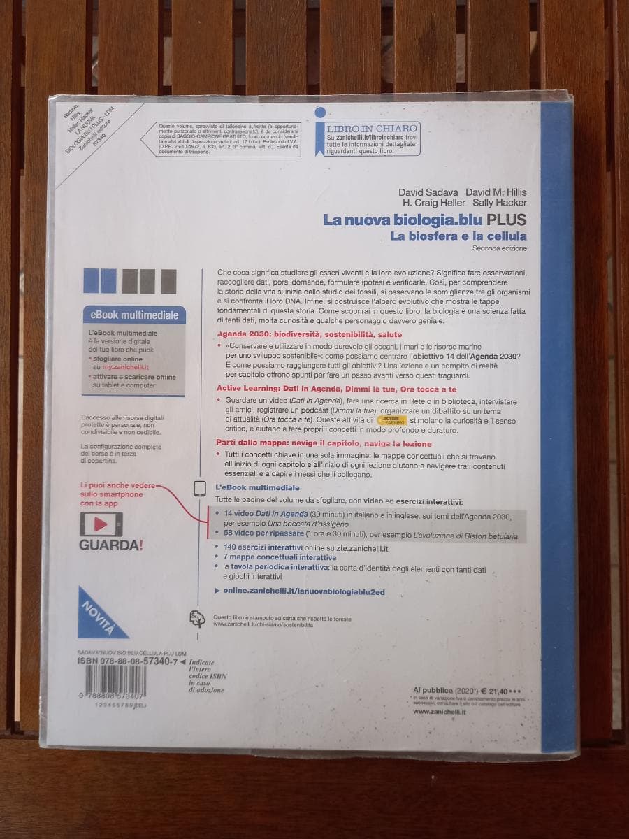 NUOVA BIOLOGIA.BLU 2ED. (LA) - LA BIOSFERA E LA CELLULA PLUS (LDM) - foto 2