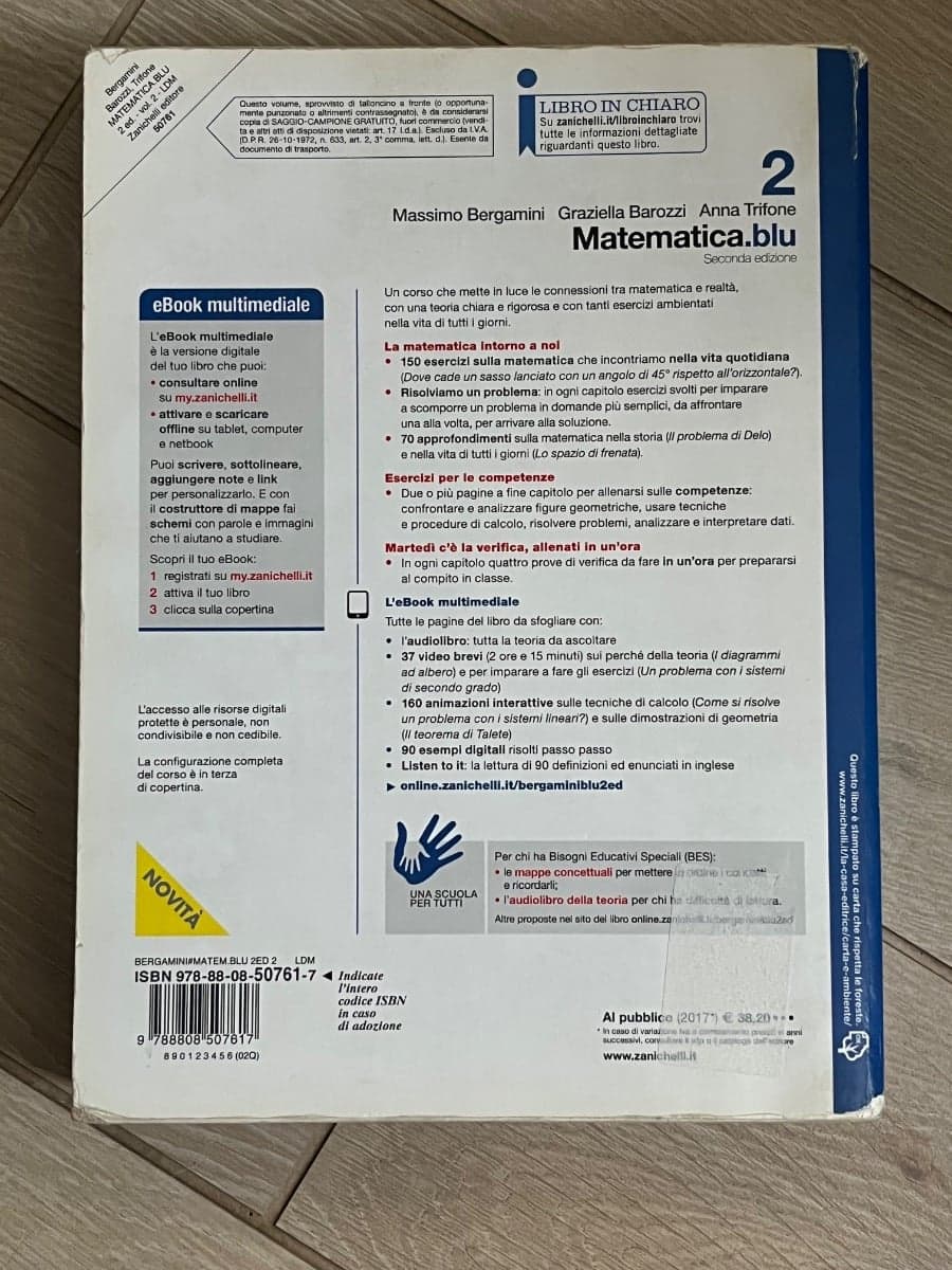 MATEMATICA.BLU 2ED. - VOLUME 2 (LDM) - foto 2