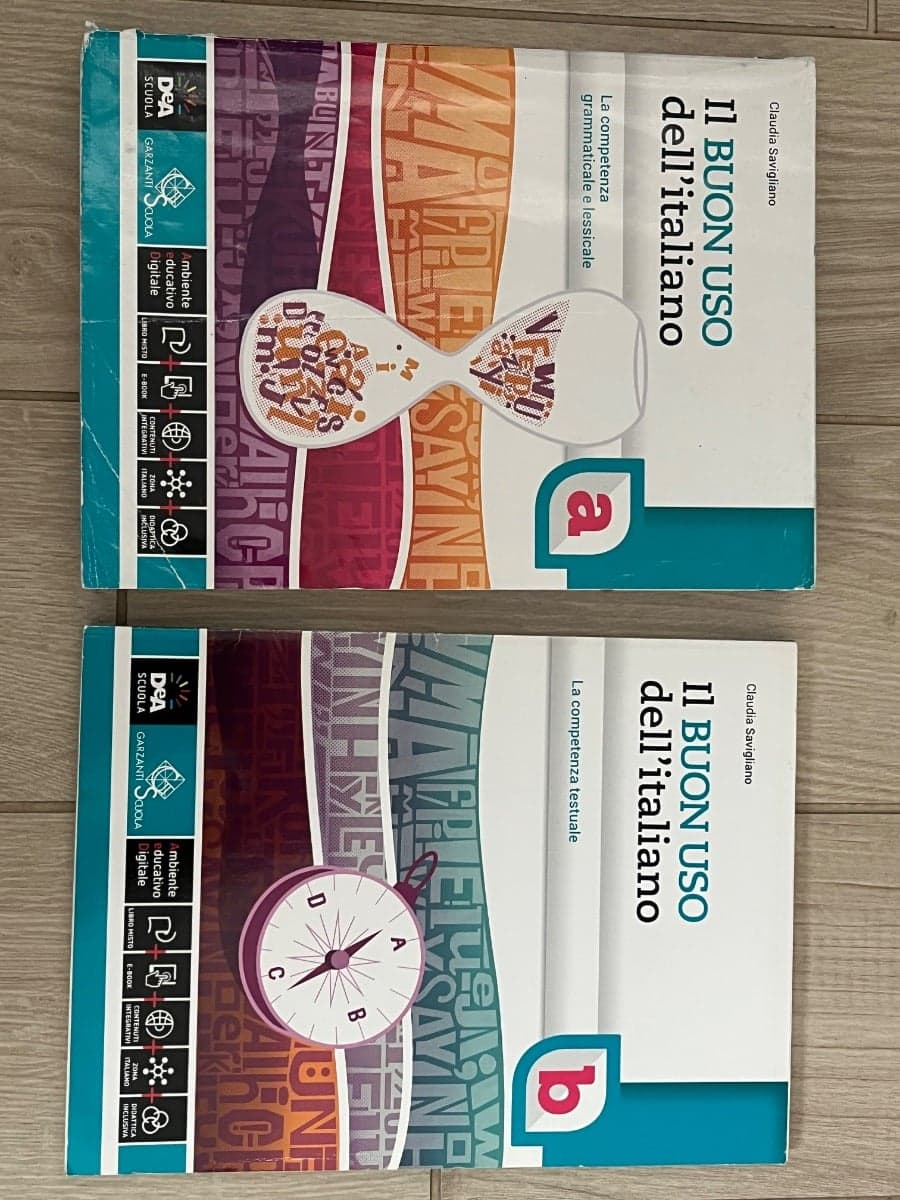 BUON USO DELL'ITALIANO (IL) VOLUME A + EBOOK + VOLUME B + EBOOK - foto 1