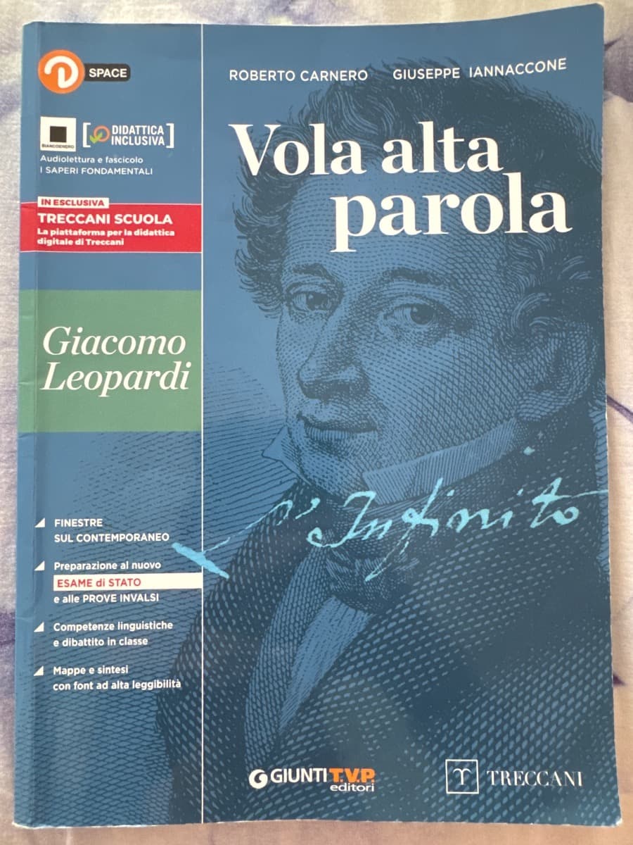 VOLA ALTA PAROLA - LEOPARDI - foto 1