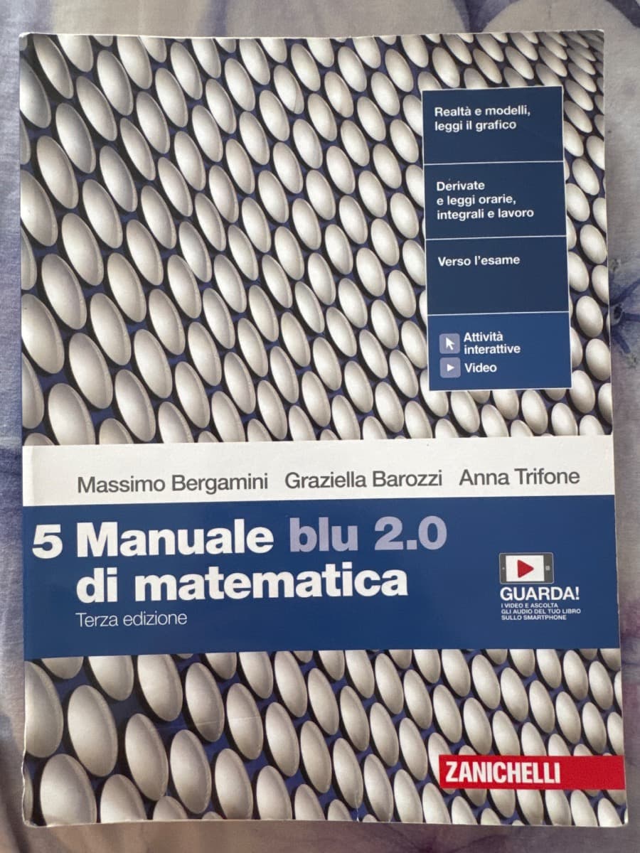 MANUALE BLU 2.0 DI MATEMATICA 3ED. - VOL. 5 (LDM) - foto 1