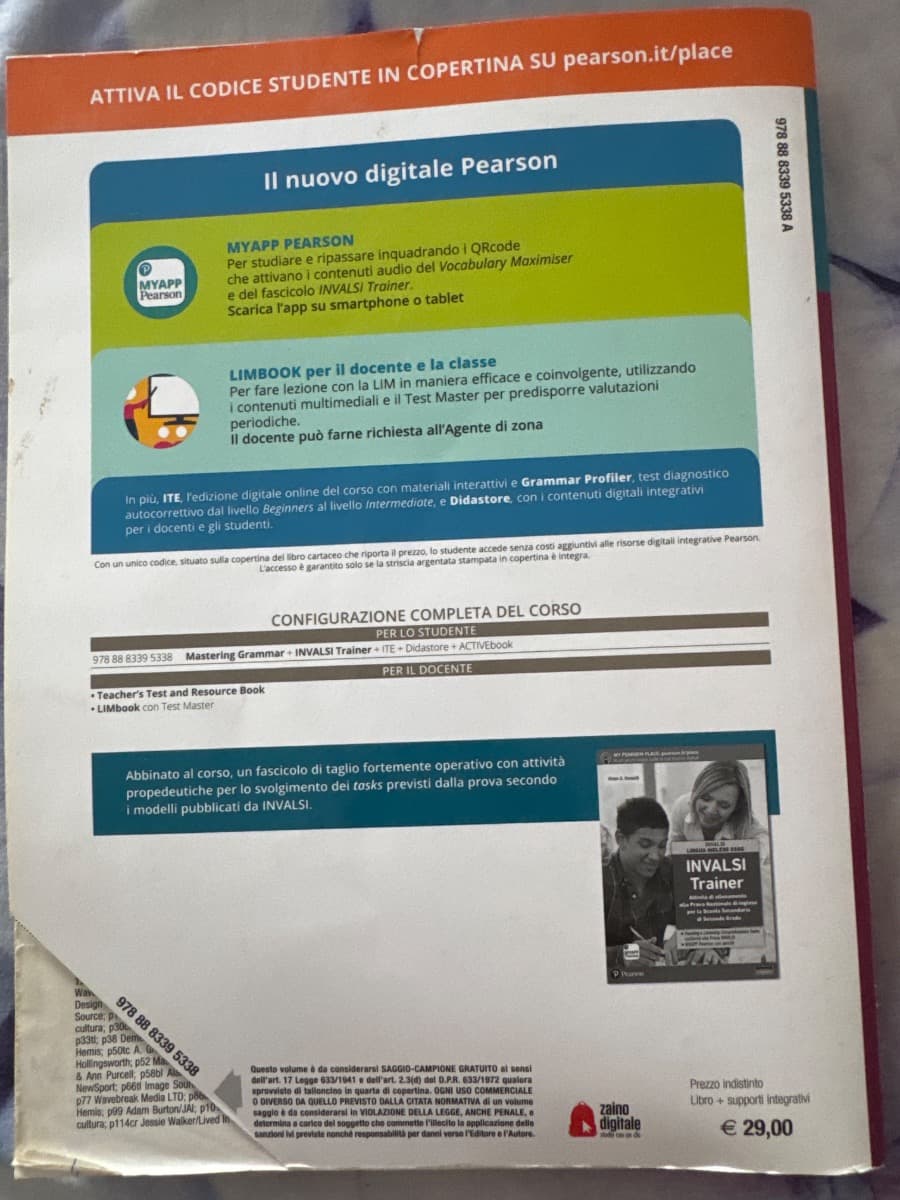 MASTERING GRAMMAR WITH INVALSI TRAINER - foto 2