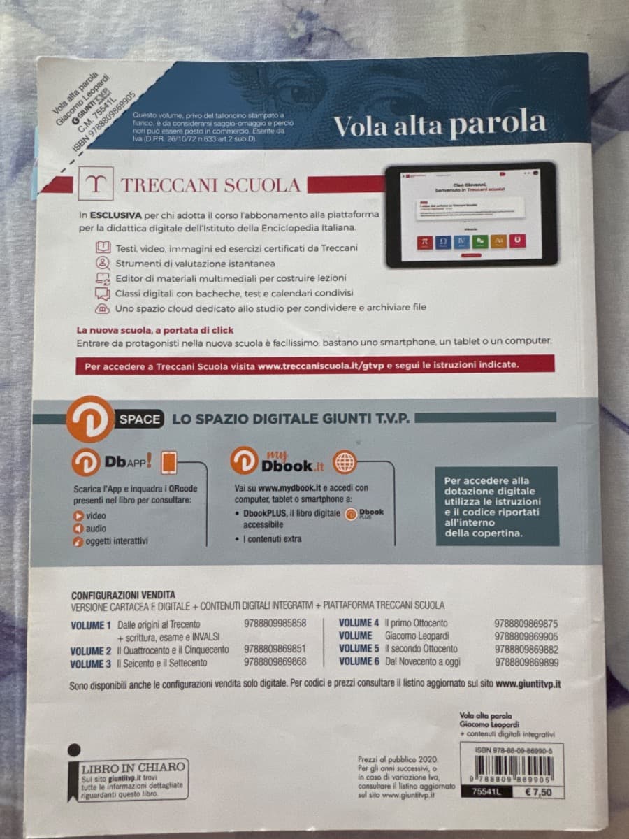 VOLA ALTA PAROLA - LEOPARDI - foto 2