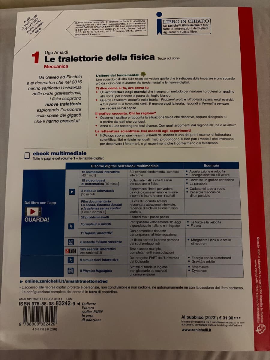 TRAIETTORIE DELLA FISICA 3ED. (LE) - VOL. 1 (LDM) - foto 2