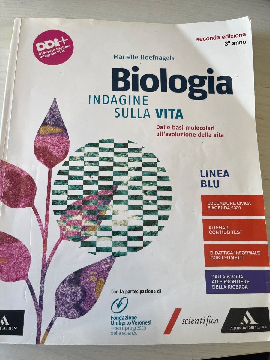 BIOLOGIA INDAGINE VITA - foto 1