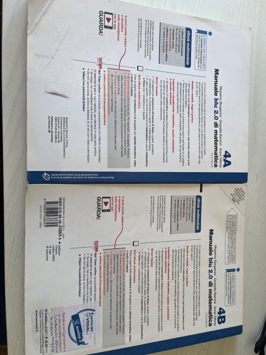MANUALE BLU 2.0 DI MATEMATICA 3ED. - CONF. 4 (LDM) - foto 2