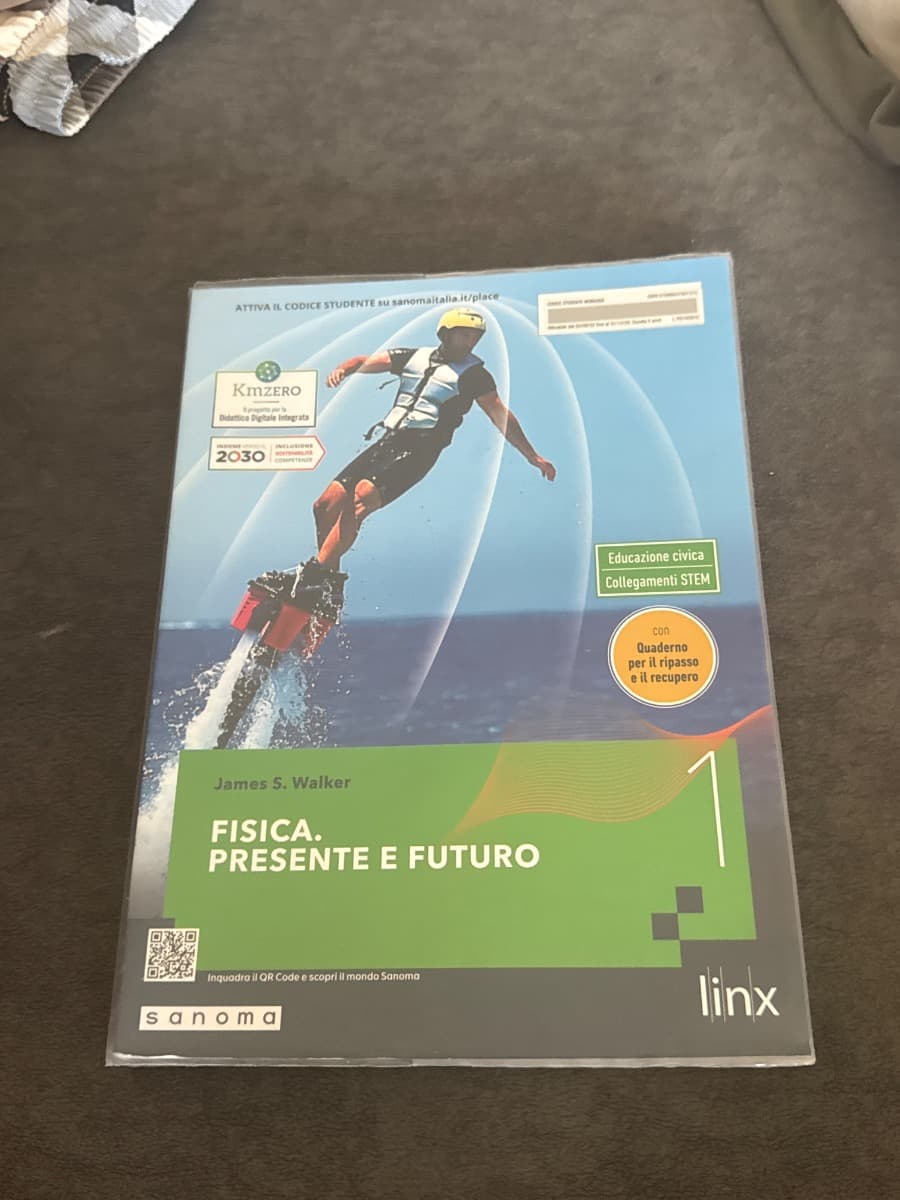 FISICA. PRESENTE E FUTURO - VOLUME 1 CON QUADERNO - foto 1