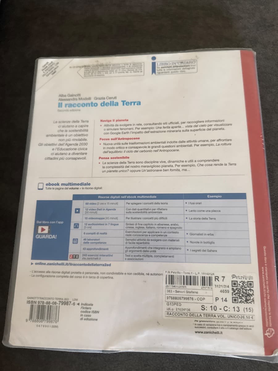RACCONTO DELLA TERRA 2ED (IL) - VOLUME U (LDM) - foto 2