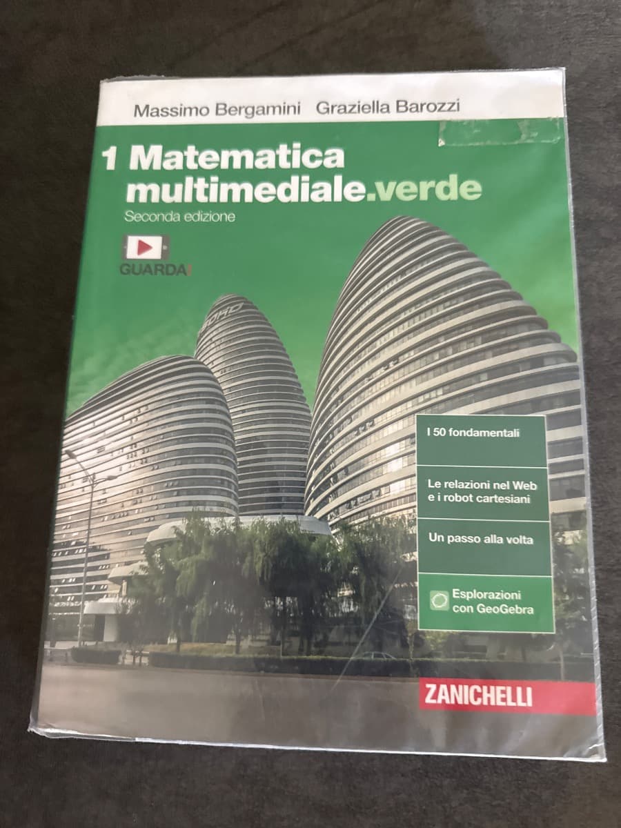 MATEMATICA MULTIMEDIALE.VERDE 2ED. - VOL. 1 (LDM) - foto 1