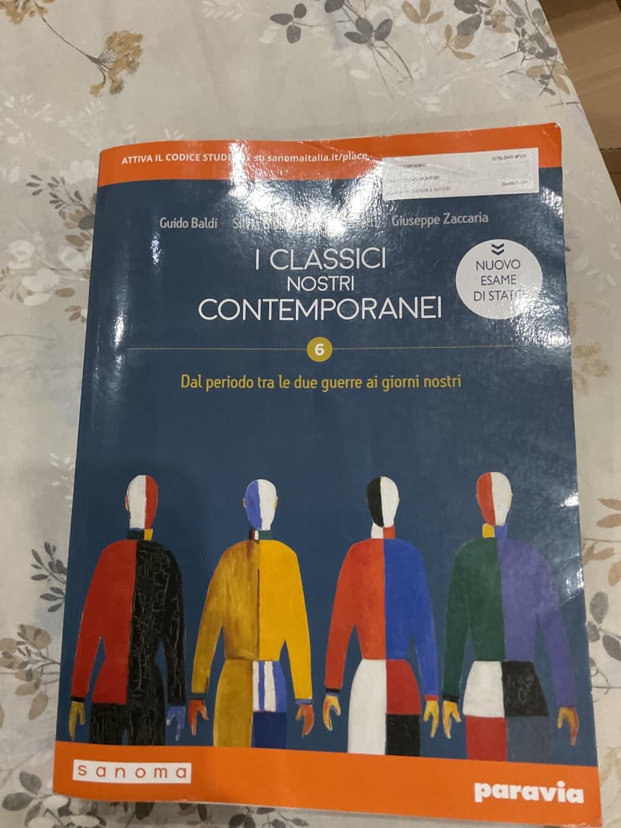 CLASSICI NOSTRI CONTEMPORANEI 6 EDIZIONE NUOVO ESAME DI STATO (I) - foto 1