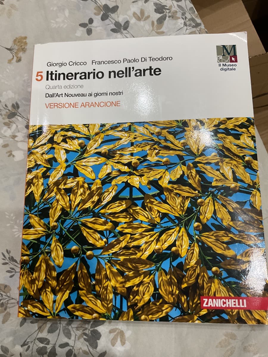 ITINERARIO NELL'ARTE 4A EDIZIONE VERSIONE ARANCIONE - VOL. 5 CON MUSEO (LDM) - foto 1