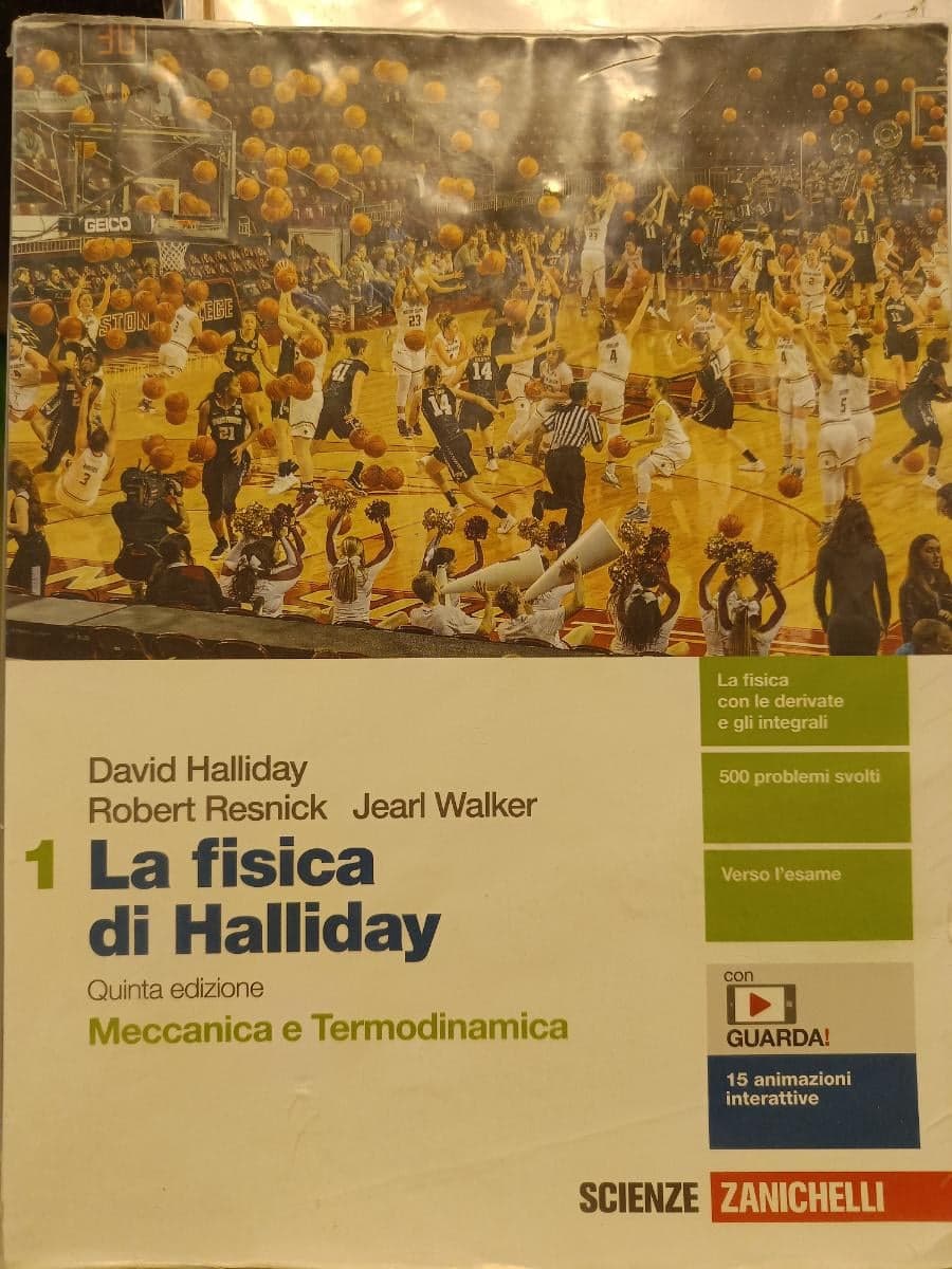 FISICA DI HALLIDAY (LA) 5ED - VOLUME 1 (LDM) - foto 1